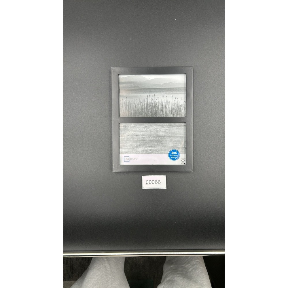Mainstays Black 4x6 2-Opening Collage Picture Frame
